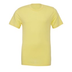 Unisex krótki rękaw z heather CVC