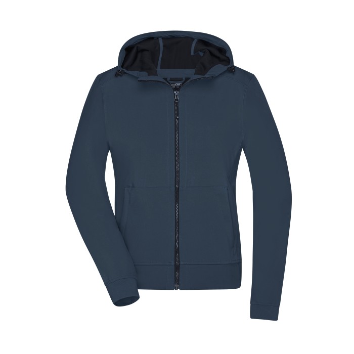 Damska kurtka softshell z kapturem