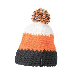Crocheted Cap With Pompon