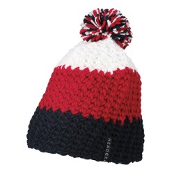 Crocheted Cap With Pompon