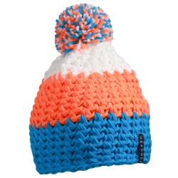 Crocheted Cap With Pompon