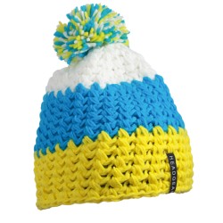 Crocheted Cap With Pompon