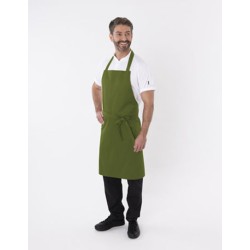 Bib Apron with Adjustable Halter