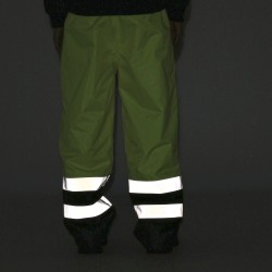 Pro Hi Vis ocieplane spodnie ogrodniczki