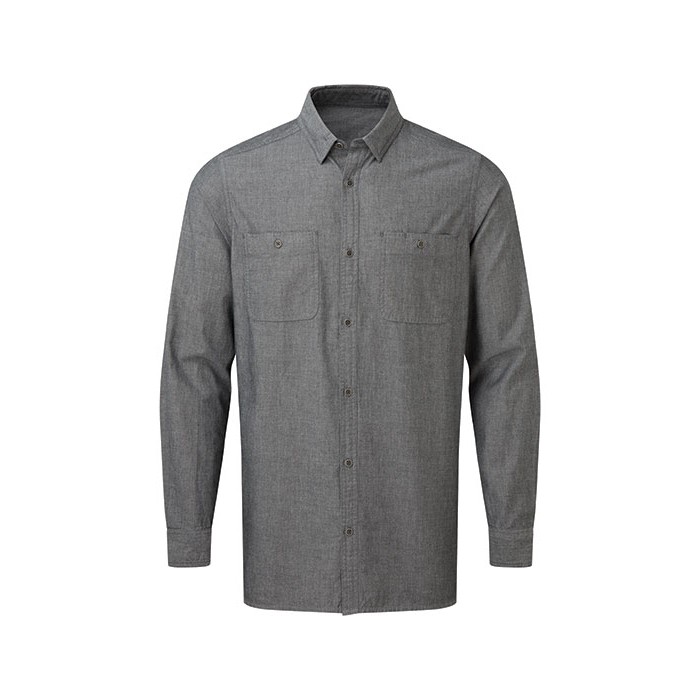Men´s Organic Chambray Fairtrade Long Sleeve Shirt