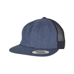 Czapka z denimu truckera