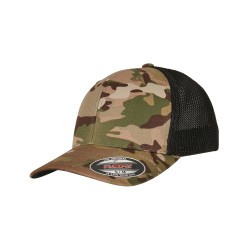 Czapka truckerowa Multicam z siatką