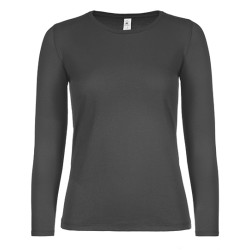 Damski T-shirt z długim rękawem ♯E150