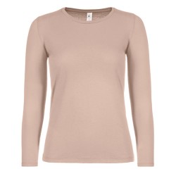 Damski T-shirt z długim rękawem ♯E150