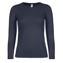 Damski T-shirt z długim rękawem ♯E150