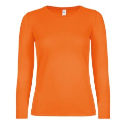 Damski T-shirt z długim rękawem ♯E150
