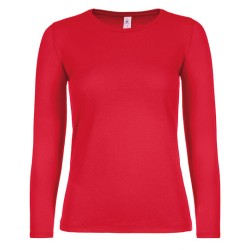 Damski T-shirt z długim rękawem ♯E150