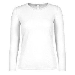 Damski T-shirt z długim rękawem ♯E150
