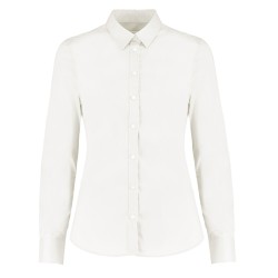 Women´s Tailored Fit Stretch Oxford Shirt Long Sleeve