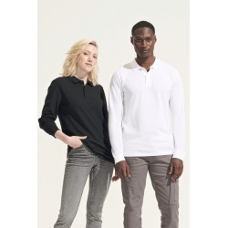Unisex polo shirt z długim...