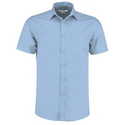 Men´s Tailored Fit Poplin Shirt Short Sleeve