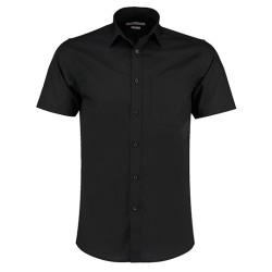 Men´s Tailored Fit Poplin Shirt Short Sleeve