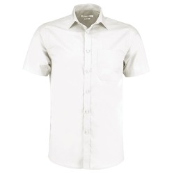 Men´s Tailored Fit Poplin Shirt Short Sleeve