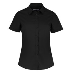 Women´s Tailored Fit Poplin Shirt Short Sleeve