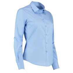 Women´s Tailored Fit Poplin Shirt Long Sleeve