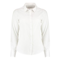 Women´s Tailored Fit Poplin Shirt Long Sleeve