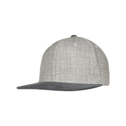 Czapka Snapback z Melanzem Velour