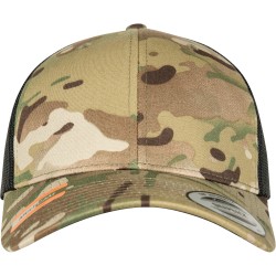Kurtka Retro Trucker Multicam