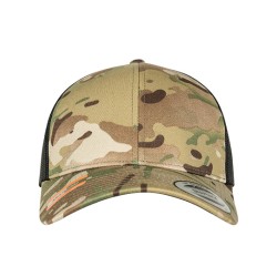 Kurtka Retro Trucker Multicam