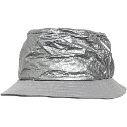 Crinkled Paper Bucket Hat