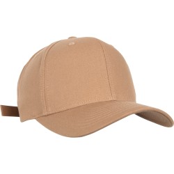 6-Panel Curved Metal Snap Cap