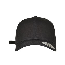 6-Panel Curved Metal Snap Cap