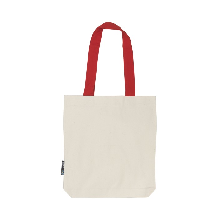 Twill Bag With Contrast Handles