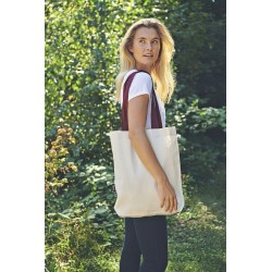 Twill Bag With Contrast Handles