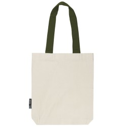 Twill Bag With Contrast Handles