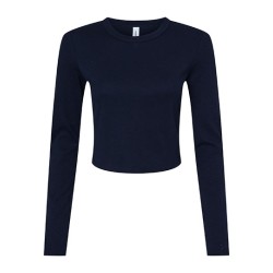 Women´s Micro Rib Long Sleeve Baby Tee