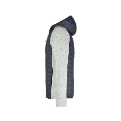 Men´s Knitted Hybrid Jacket