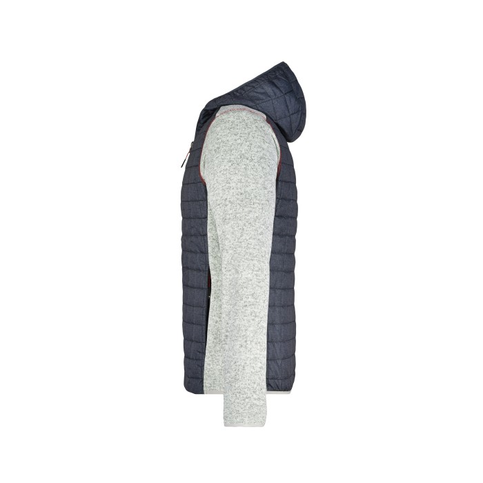 Men´s Knitted Hybrid Jacket