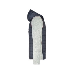 Men´s Knitted Hybrid Jacket