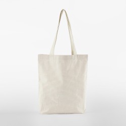 Striped Organic Cotton Bag