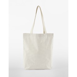 Striped Organic Cotton Bag