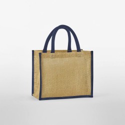 Natural Starched Jute Midi Bag