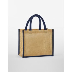 Natural Starched Jute Midi Bag