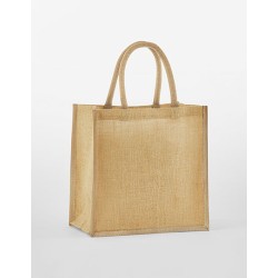 Natural Starched Jute Mini Gift Bag