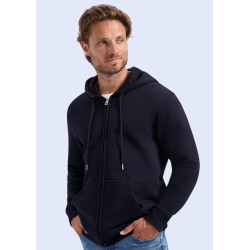 Unisex Full Zip Hooded Jacket