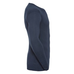 Męski sweter z dekoltem w...