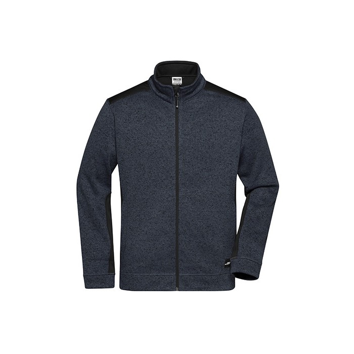 Men´s Knitted Workwear Fleece Jacket -STRONG-