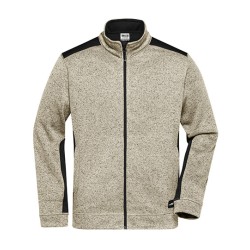 Men´s Knitted Workwear Fleece Jacket -STRONG-