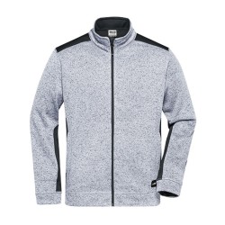 Men´s Knitted Workwear Fleece Jacket -STRONG-