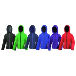 Junior TX Performance Hooded Soft Shell Jacket