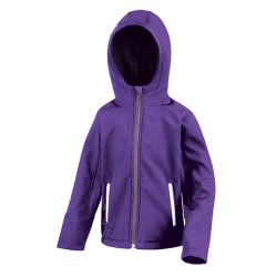 Junior TX Performance Hooded Soft Shell Jacket